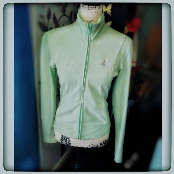 adidas Jackets & Blazers - Mint Addidas Running Jacket